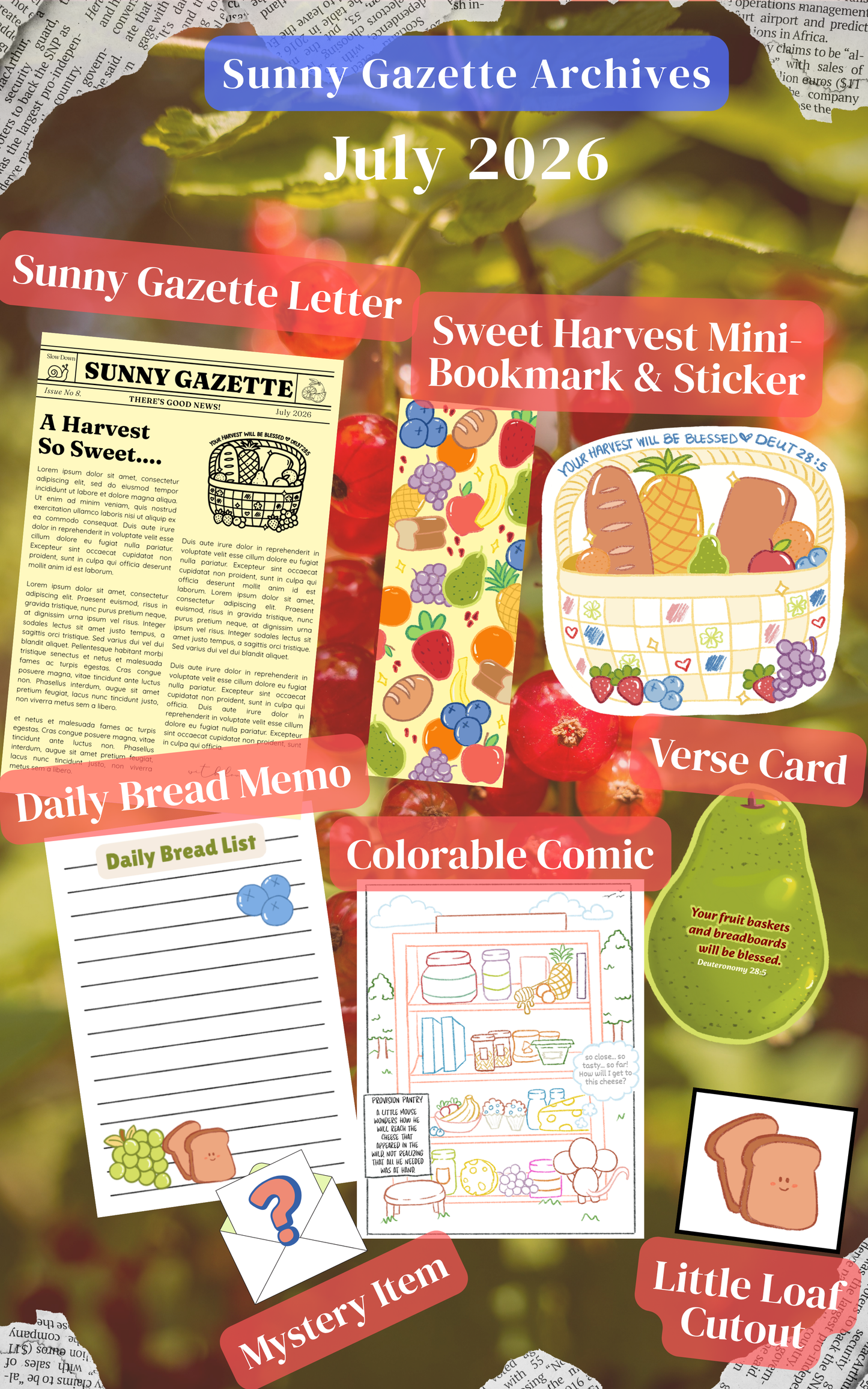 July '26 Sunny Gazette Archive