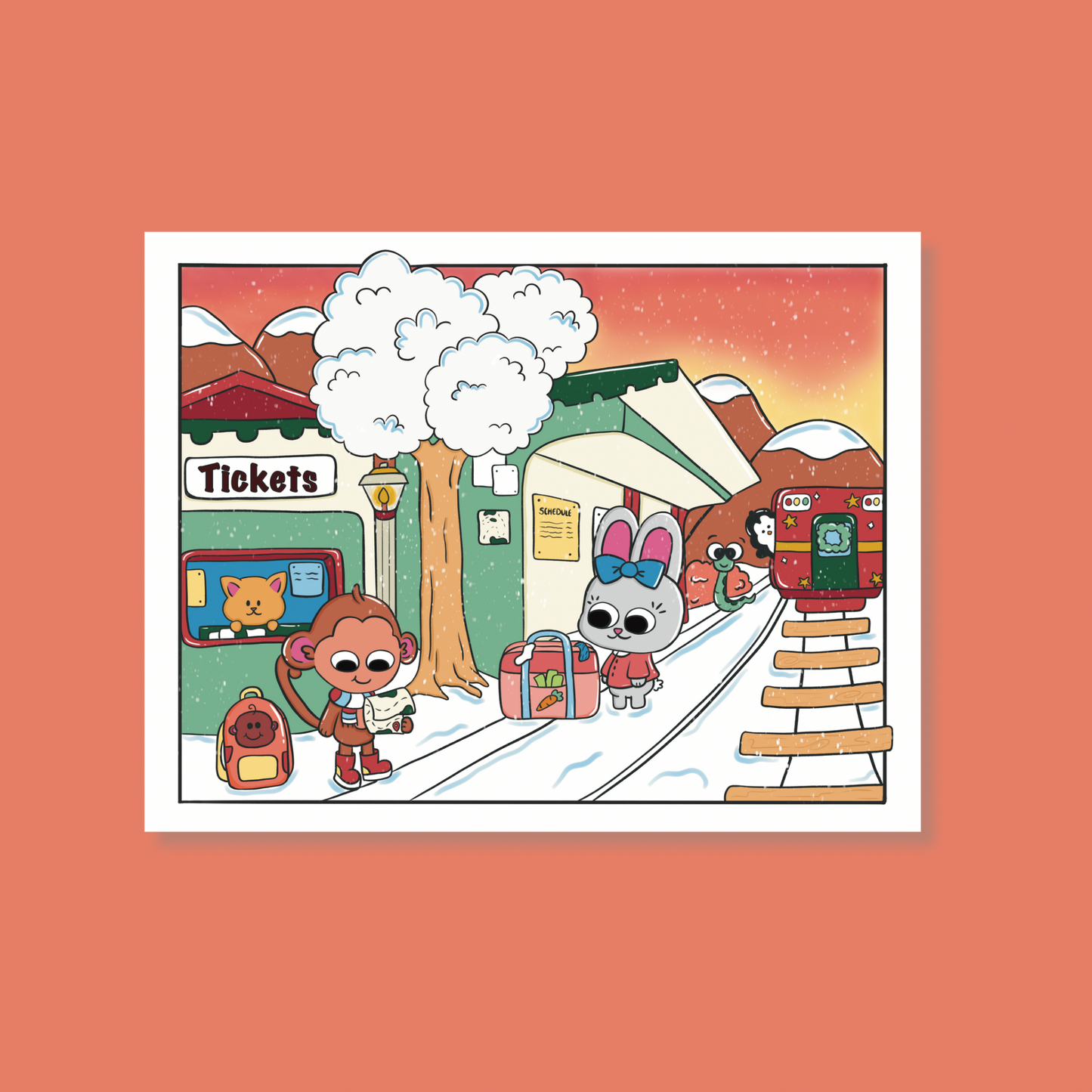 Fall to Winter Coloring Bundle