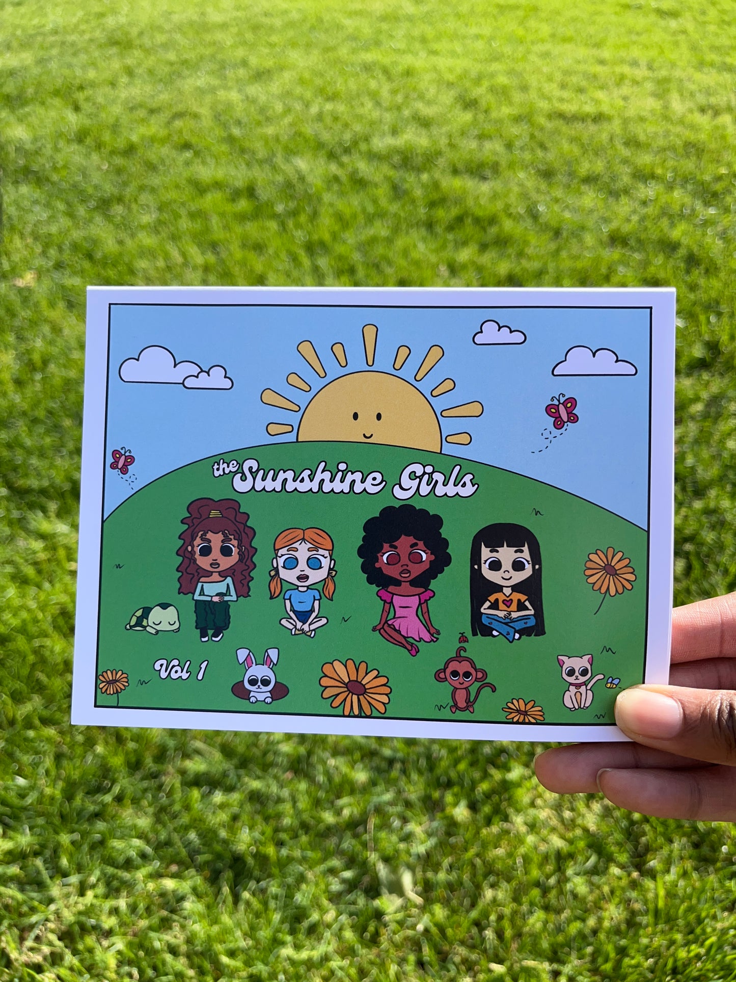 Mini Sunshine Girls Vol 1 Coloring Book