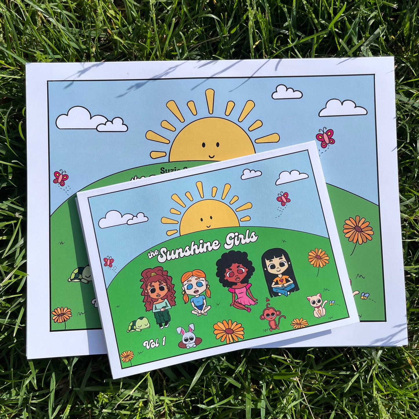 Mini Sunshine Girls Vol 1 Coloring Book