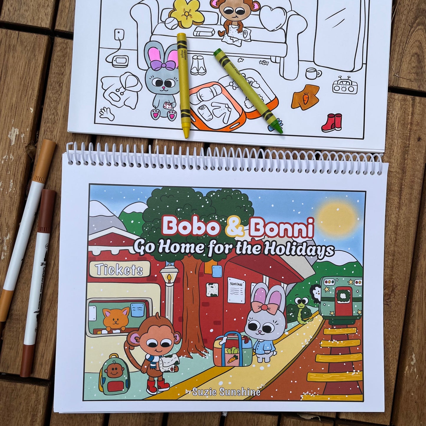 Fall to Winter Coloring Bundle