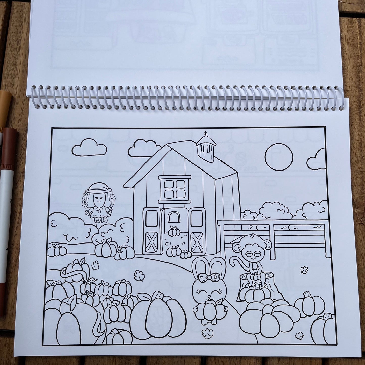 Coloring Book | Bobo & Bonni Go Home for the Holidays