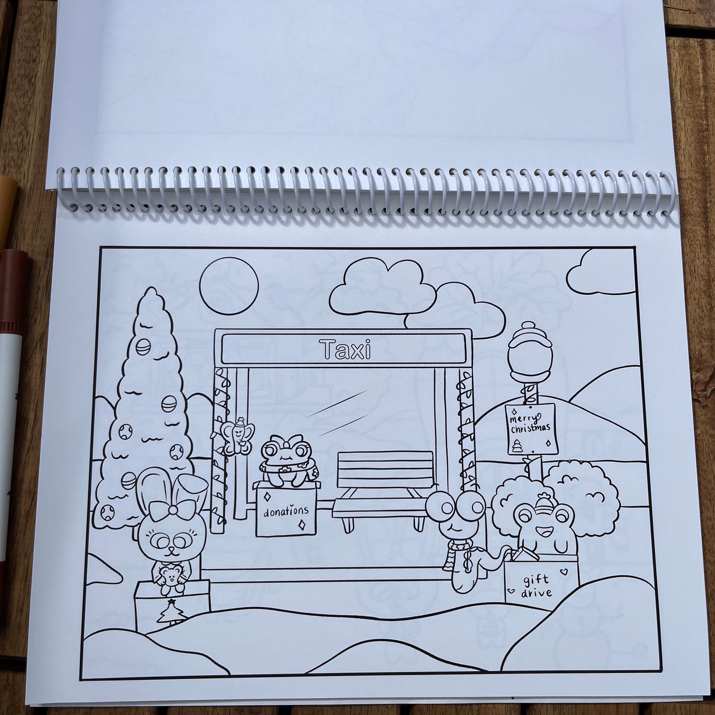 Coloring Book | Bobo & Bonni Go Home for the Holidays