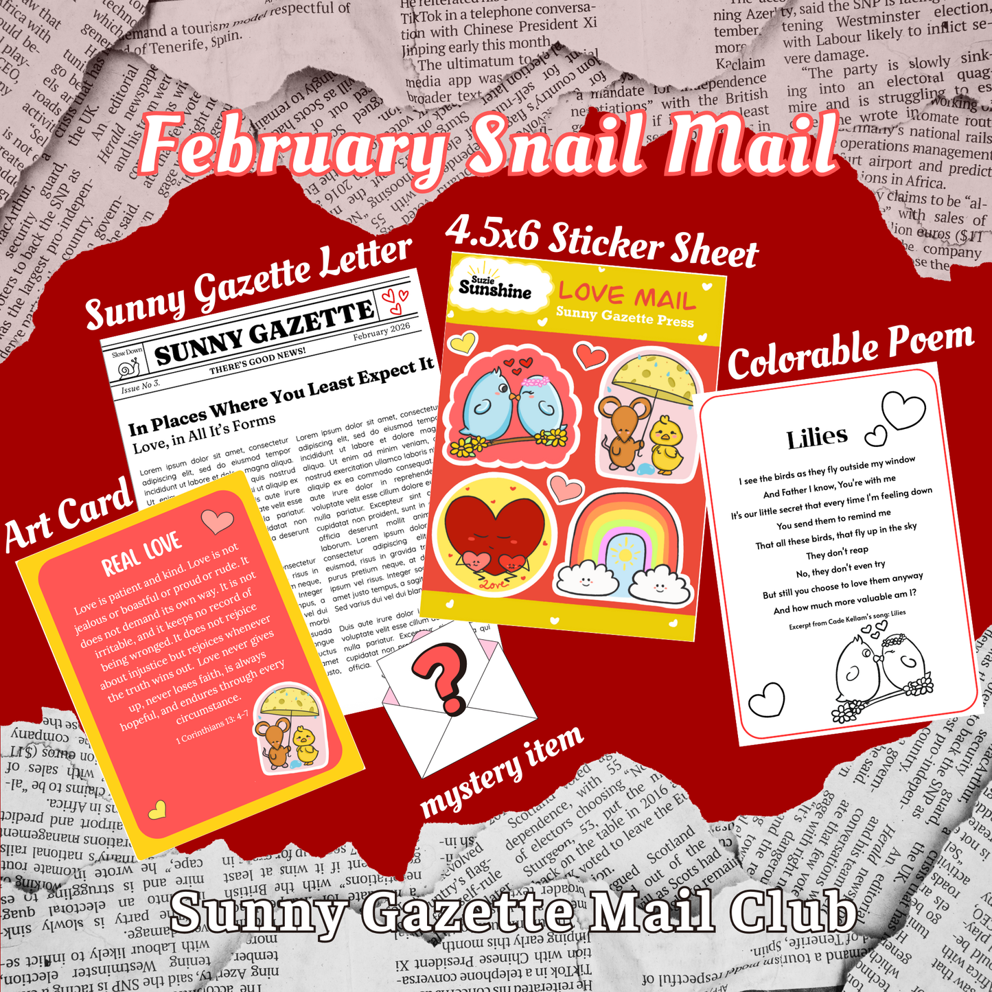 Sunny Gazette Mail Club