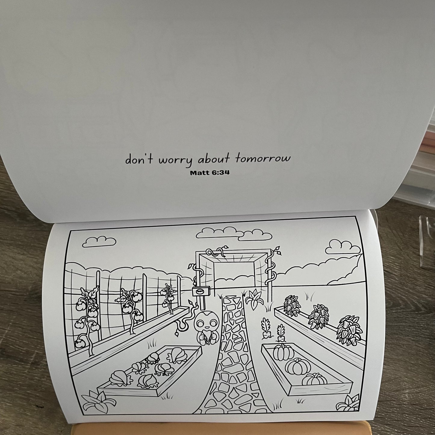 Cute Coloring Book | Sunshine Girls Vol 1 (Card Stock Book)