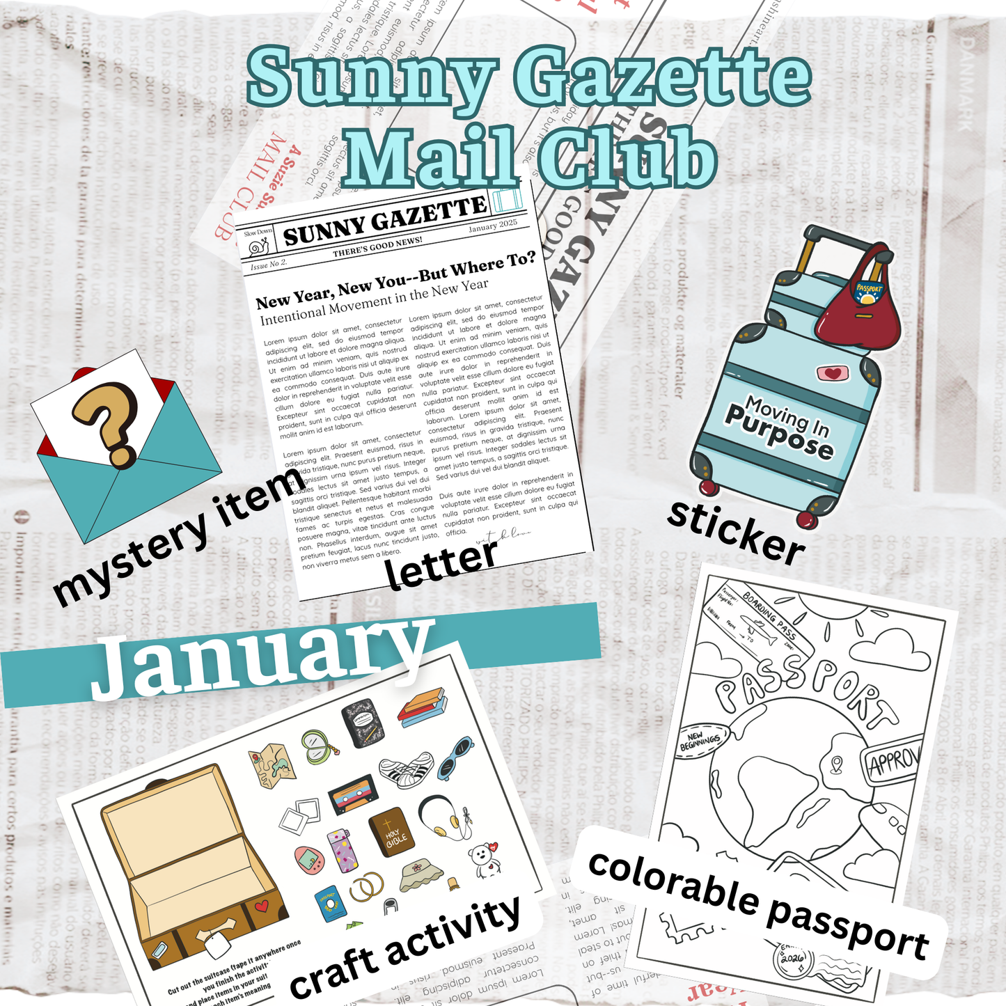 Sunny Gazette Mail Club