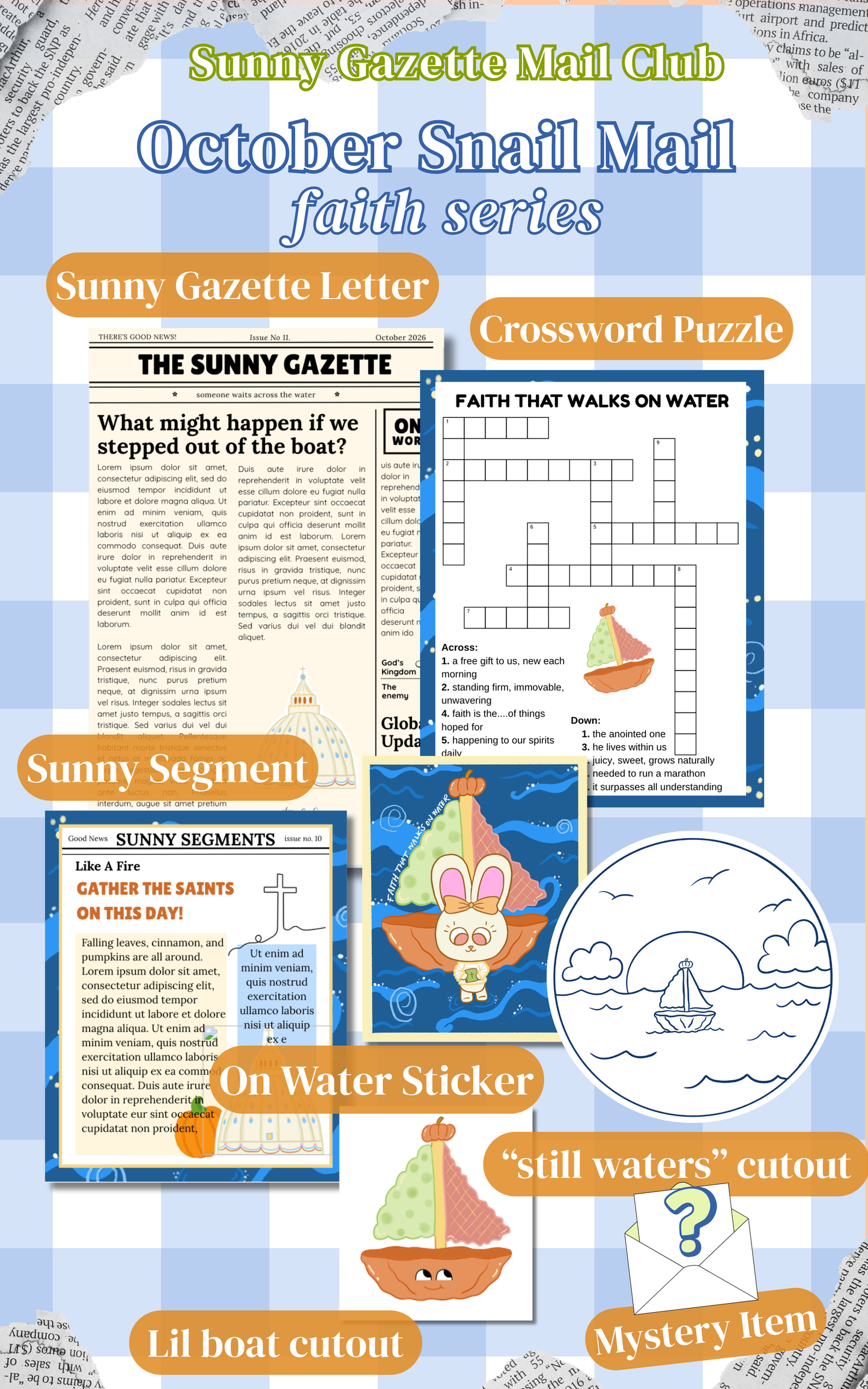 Sunny Gazette Snail Mail Club